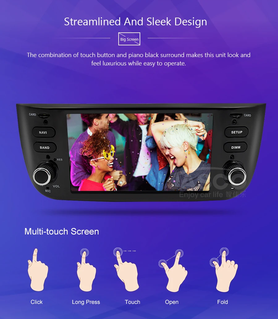 Perfect Android 7.1 Car Stereo DVD Player GPS Glonass Multimedia for Fiat Grande Punto Linea 2012 2013 2014 2015 Audio RDS Radio Stereo 3