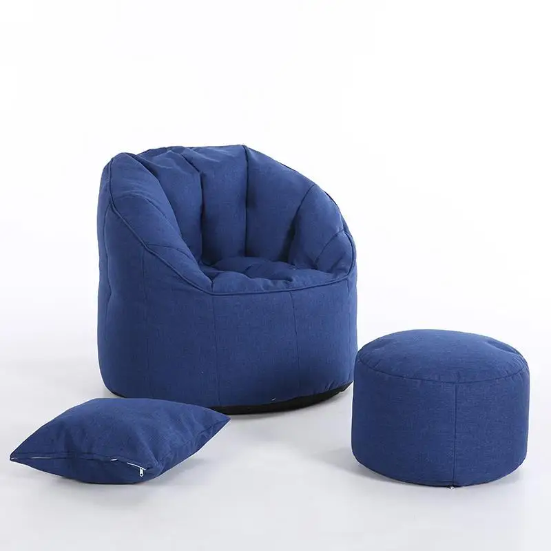 De Assento Tatami Puf Koltuk Copridivano Puff Kanepe Divano Silla Pouf Stoel Gold Fauteuil Cadeira Beanbag кресло Bean мешок диван - Цвет: MODEL F