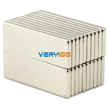 

10pcs N50 Bulk Super Strong Strip Block Bar Long Magnets Rare Earth Neodymium 30 x 10 x 2 mm Free Shipping!