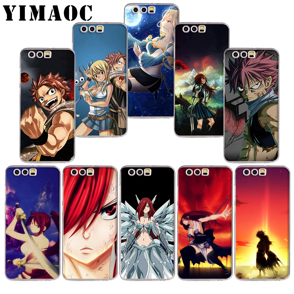 

YIMAOC 49z Anime Fairy Tail Soft TPU Case for Huawei Honor 10 9 lite 7A Pro 7C 7X 8X Nove 3 3i