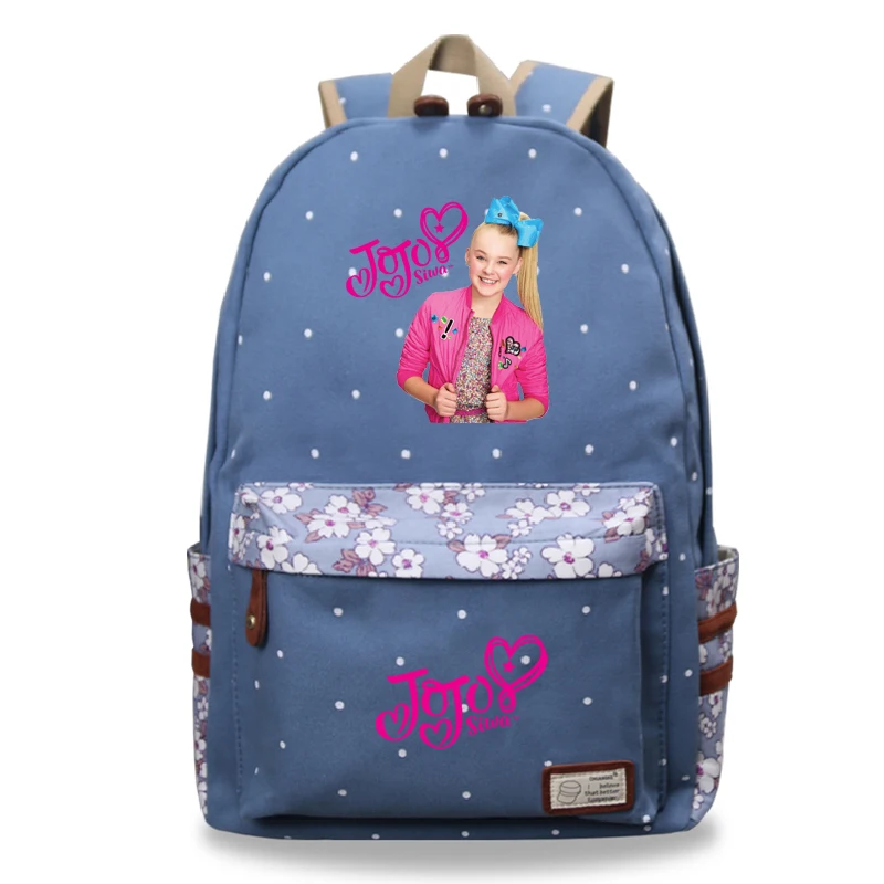 Повседневный Рюкзак Jojo Siwa, студенческий Повседневный Рюкзак, модные новые высококачественные сумки для подростков, красивый мужской женский рюкзак для путешествий - Цвет: 16