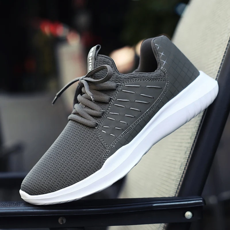 Fires Men Casual Shoes Lightweight Men's Shoes Black Breathable Spring ...