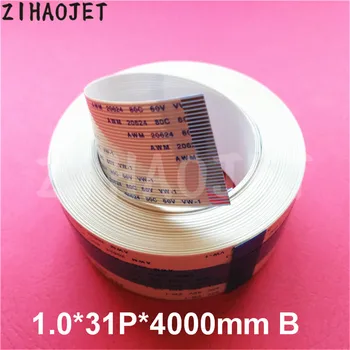 

4pc Large format plotter DX5 data cable 31pins reverse side 32mm width for Mutoh Aifa Xenons Niprint long data cable FFC 3.5M 4M