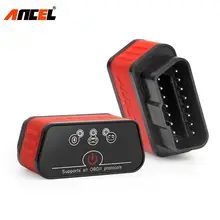 Ancel elm327 V1.5 Bluetooth OBD2 сканер ODBII адаптер Авто сканер ODB для двигателя Android код читателя диагностический инструмент