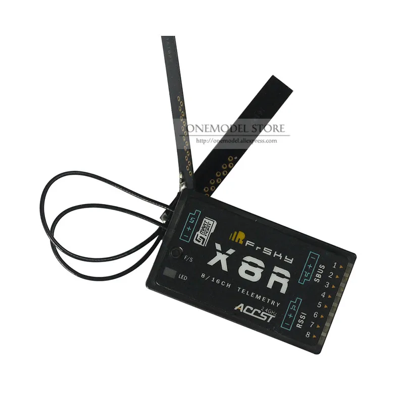 Оригинальный приемник FrSky X8R 8/16 канальный телеметрический для радиоуправляемого