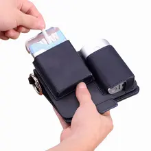 4 Colors Anti Scratch Protective Case for GLO PU Leather Wallet Style Box Card Holder Pouch Bag for glo E-Cigarettes case