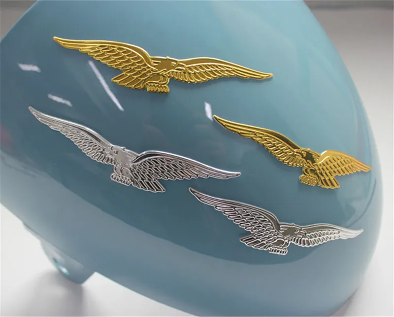 3d Moto Guzzi наклейка с орлом золотого и серебряного цвета мотоциклетные