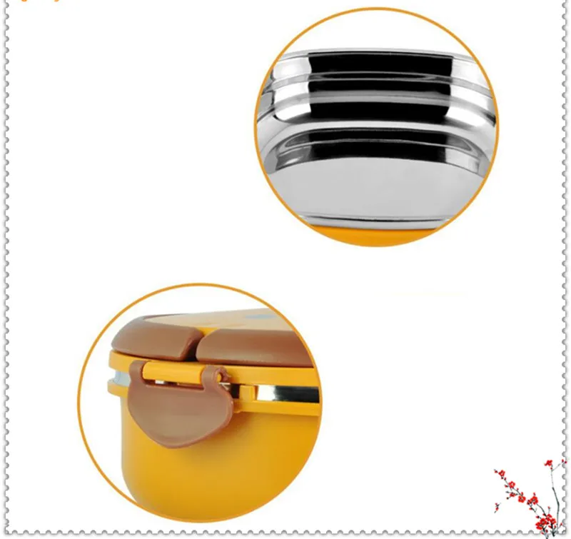 1-set-Jingle-cat-easy-bear-insulation-cartoon-Bento-lunch-box-Multifunction-plastic-food-storage-isolation (3)