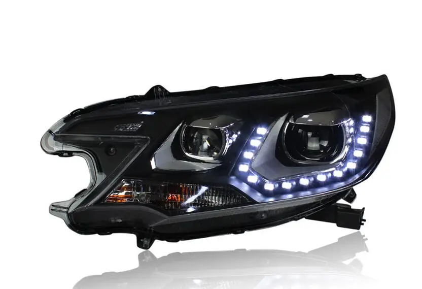 HID xenon 2012~ автомобильный Стайлинг для CRV головной светильник автомобильные аксессуары светодиод дневного света Brio BR-V URV Delsol CRV противотуманный светильник