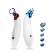 Перезаряжаемый электрический прибор для удаления черных точек лица очиститель пор с 5 сменными головками акне вакуум всасывание три уровня регулировки