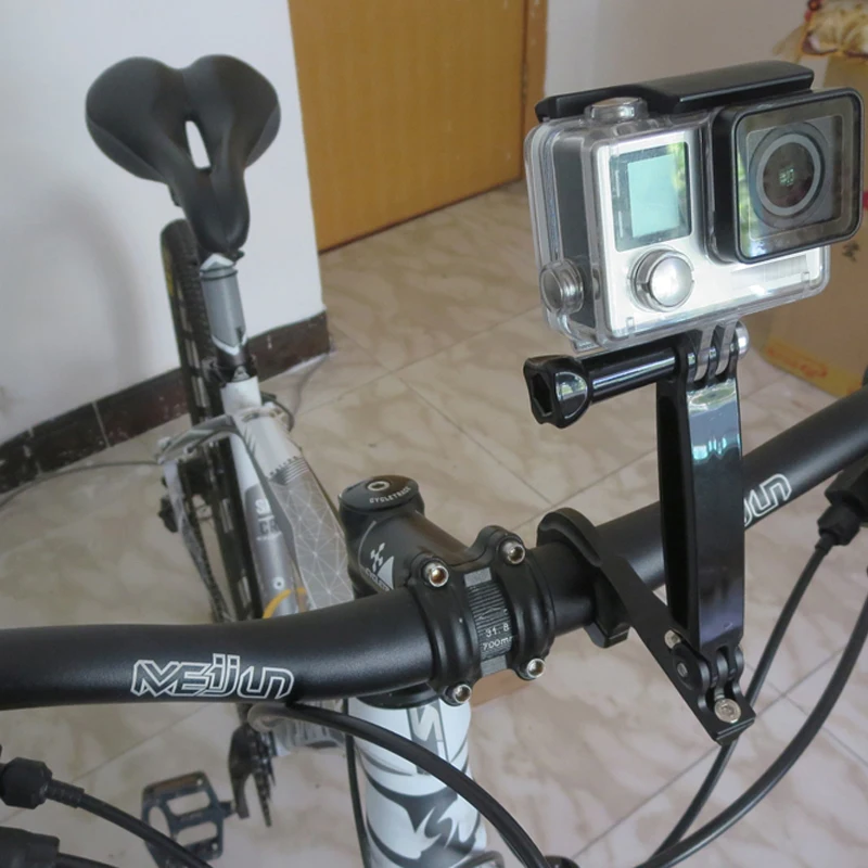 Крепление на руль велосипеда мотоцикла CNC алюминиевый держатель для Gopro Hero 7 6 5 4 3 Yi 4K Sjcam Sj4000 для Go Pro аксессуар