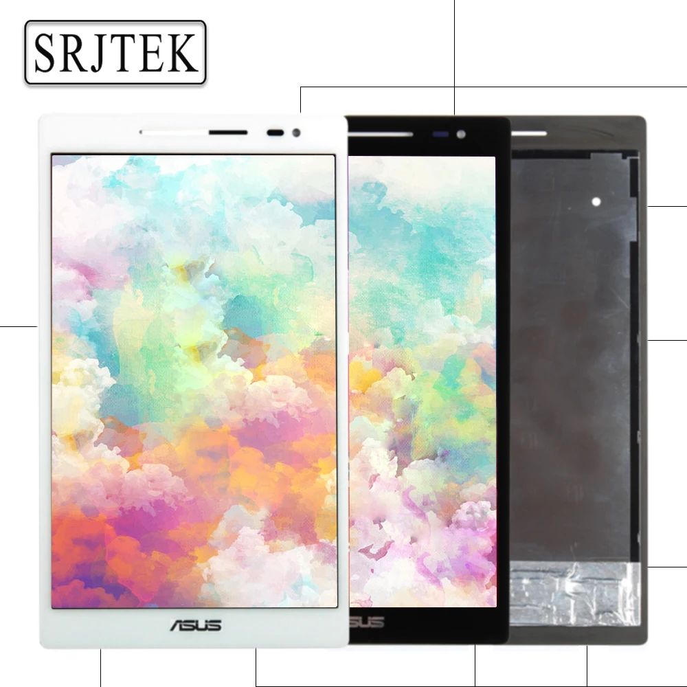 Original 8inch For Asus Z380 LCD Display With Touch Screen Digitizer Sensor Digitizer Glass Panel Full