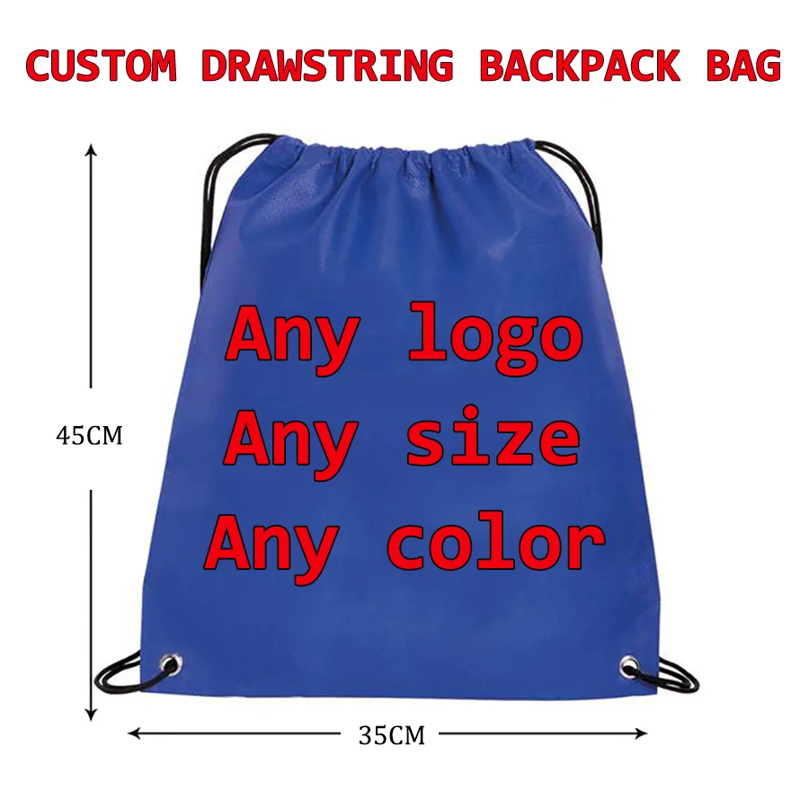 

Custom 35x45cm Drawstring Backpack bag