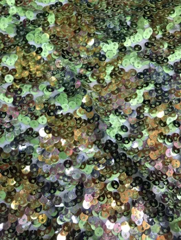 

Multi color high quality beautiful french tulle lace fabric African sequins lace glitter fabric for woman wedding dress BZL-TC0