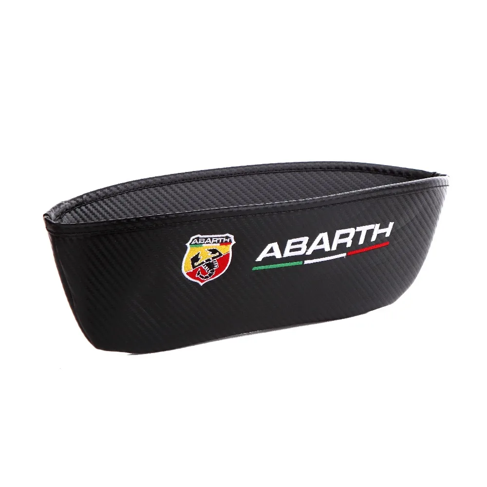 Interior Accessories Storage Bag Seat Gap Pocket for Abarth 595 500 695