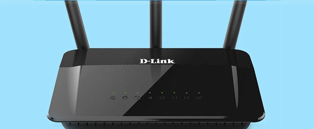 Бесплатная доставка D-Link DIR-809 домашней беспроводной маршрутизатор оригинальный английский прошивки dlink 2.4 г/5 ГГц 750Mbs три антенна