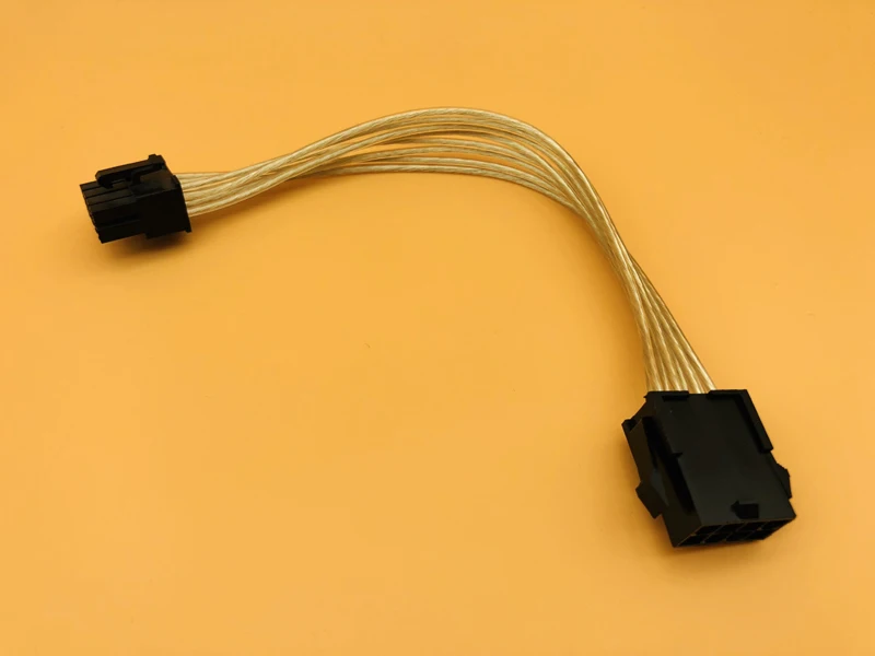PCI Express PCIE 8Pin Extension Cable 8Pin to 8Pin GPU Graphic Card Power Supply Cable Cord Wire 18AWG 20cm for BTC Miner Mining