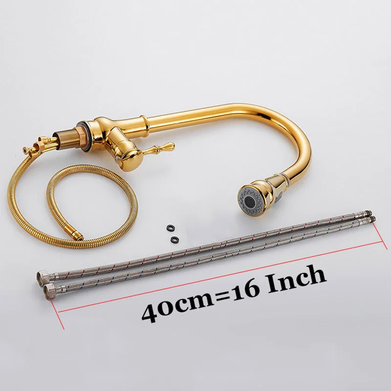 gold faucet