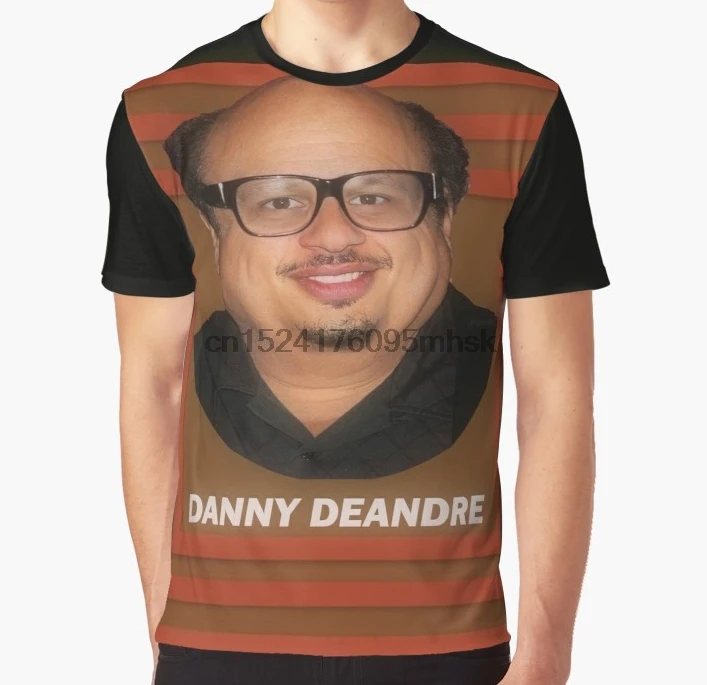 Мужская футболка с принтом по всему миру, забавная футболка, DANNY DEANDRE(ERIC ANDRE-DANNY DEVITO), графическая женская футболка