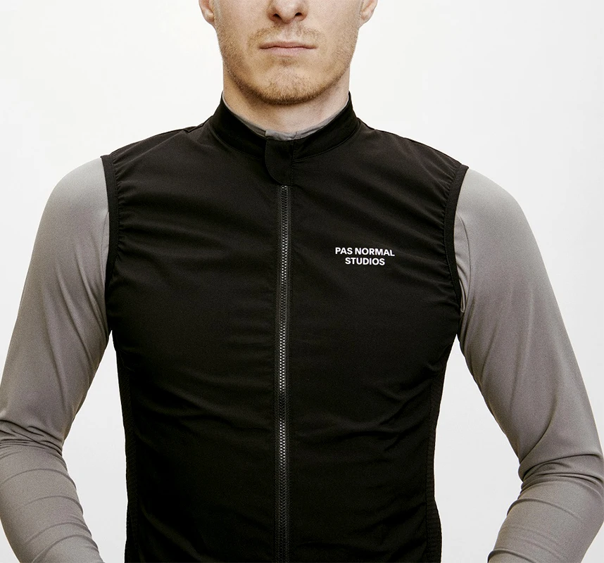 

2018 Pro team Cycling Vest Spring and summer Mtb Windproof Sleeveless Windbreaker cycling gilet Breathable back reflective logo