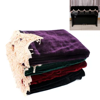 

Pleuche Musical Electronic Piano Half-Cover Dust proof Guard Cover for 76-88 Piano Keyboard Instruments Parts Accessories