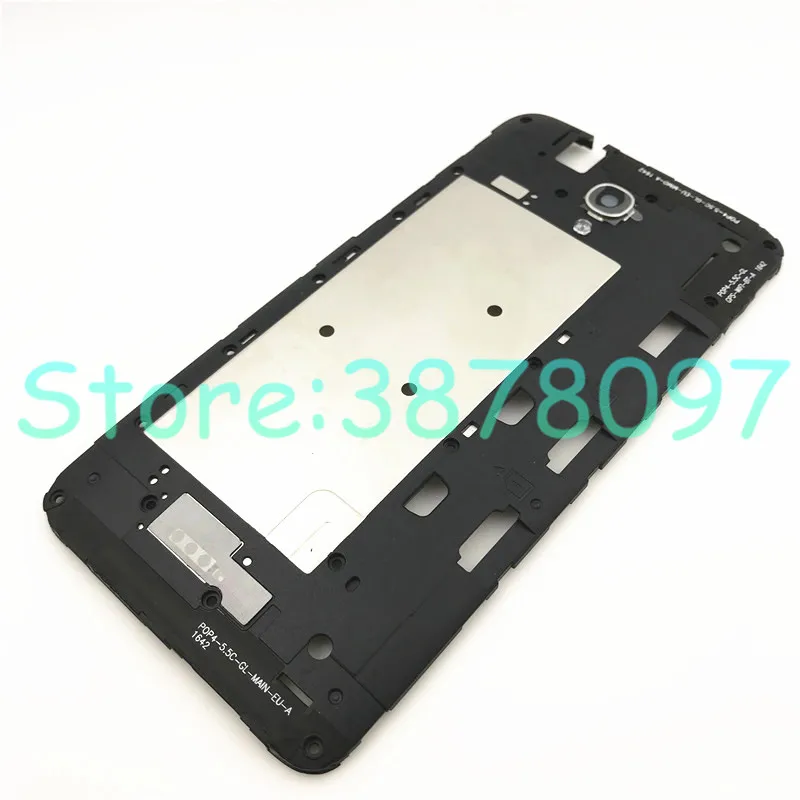 Оригинальный черный передний ЖК корпус для Alcatel one Touch Pop 4 plus OT5056 5056 запасные