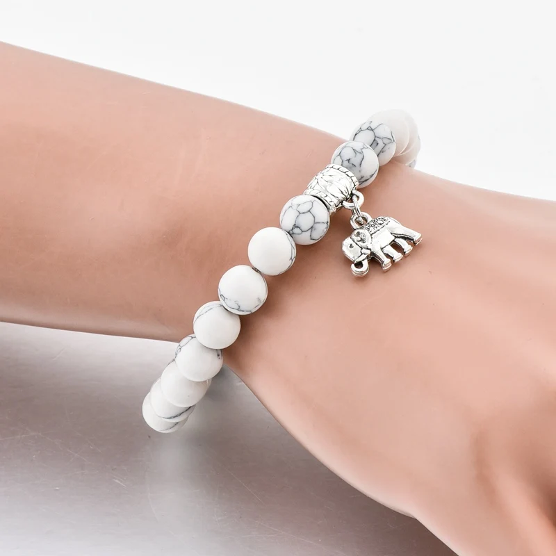 TOUCHEART White Personalized Elephant Bracelet& Bangles Charms Men Silver Luxury Brand Jewelry Making Bracelets Femme SBR180119