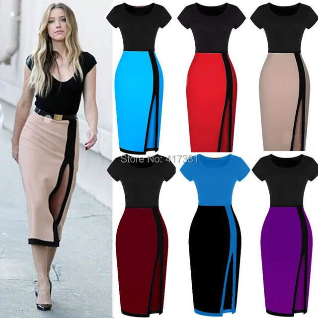 Colorblock Dresses