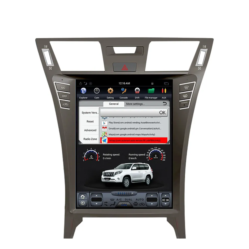 Perfect Android 8.1 Tesla Vertical screen car no dvd player radio gps automatic For Lexus LS460 2007-2015 navigation multimedia system 5