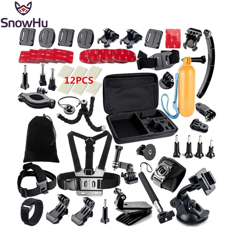 

Gopro Accessories Set Helmet Chest Belt Strap tripod Monopod For Gopro Hero 5 Hero 4 3+ 2gopro style xiaomi yi sjcam sj4000 GS13