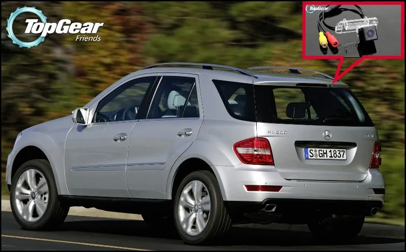 Car Camera For Mercedes Benz M ML MB W164 High Quality Rear View Back Up Camera For Fans  CCD + RCA