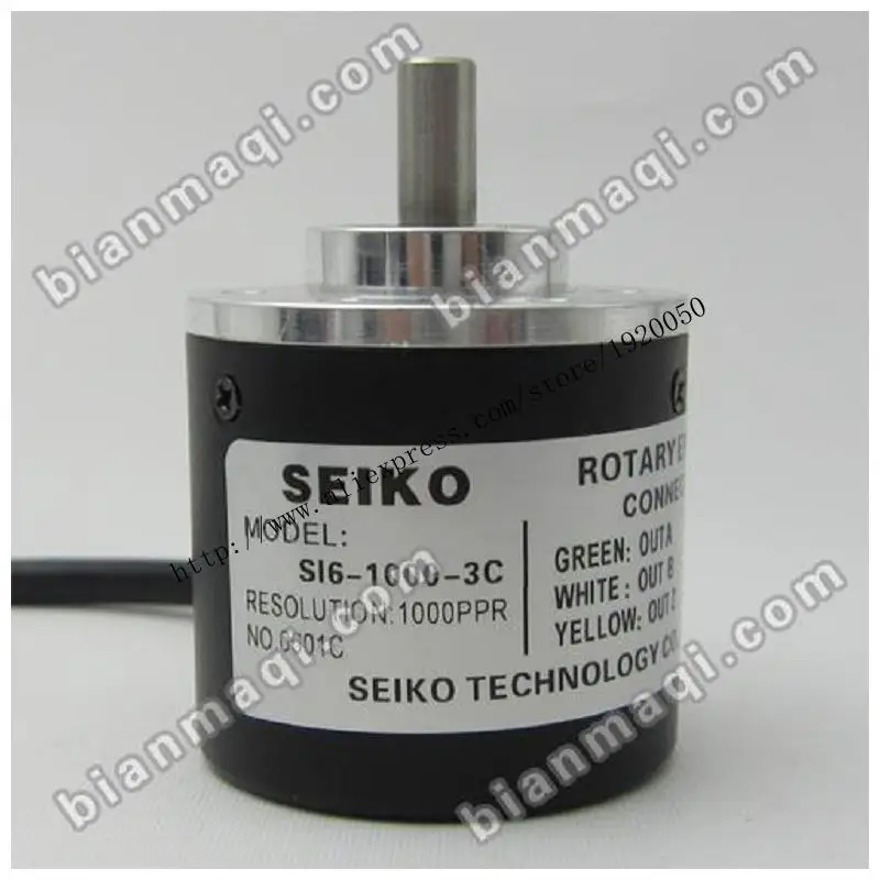

Supply of SI6-1000-3C rotary encoder / 1000 lines / shaft diameter 6mm