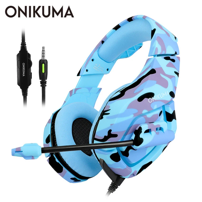 Игровая гарнитура ONIKUMA K1 casque геймерские стерео наушники с гарнитурой и