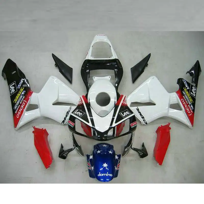 Nn высокое качество синий белый красный черный для CBR 600RR 600 RR 03 04 Красный Белый