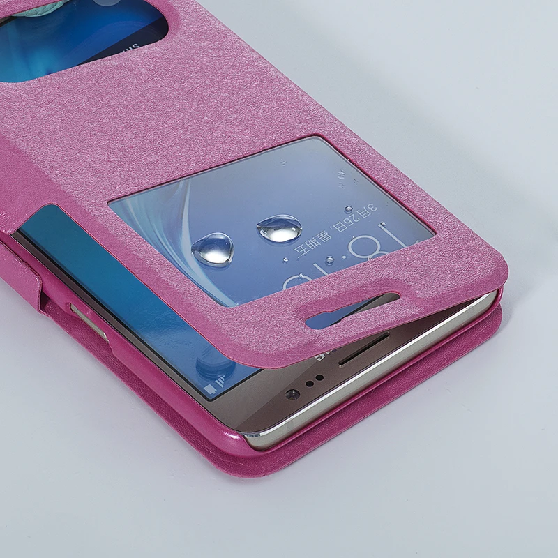 Кожаный флип чехол для samsung Galaxy S8 Plus S7 Edge S6 A3 A5 2017 J5 J1 mini 2016 с окошком и подставкой|case