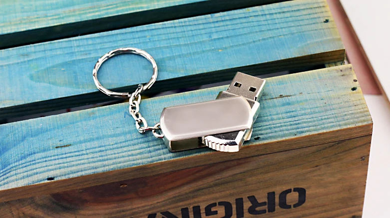 Metal Pendrive 128GB 64GB usb flash drive 32GB 16GB 8GB pen drive usb stick portable flash usb memory stick flash disk+ ring