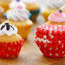 500 шт 2,5 см Нижний торт чашки формы для маффинов Кекс вкладыши