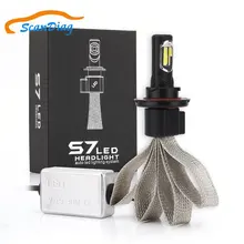 SCANDIAG H13 Led headlight bulbs, Extremely Bright 8000 lumens LED Conversion Kit, T 6000K White led light Low/high beam-2pcs