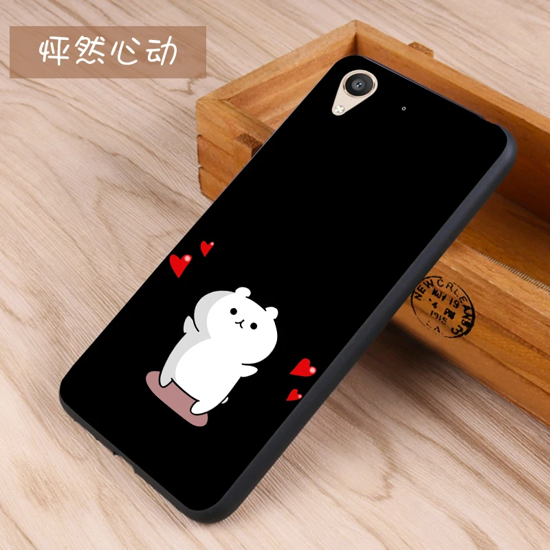 Huawei Y6II Case Original Cover for Huawei Y6-2 Bag Case Cover Skin Wolf Fish Skull y6 II Fundas 100% 9