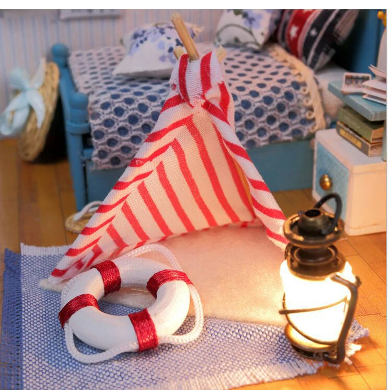 DIY Doll House miniatura 3D Wooden Dollhouse miniature Furniture For Children Toys dolls houses Birthday Gift DIY Doll House miniatura 3D Wooden Dollhouse miniature Furniture For Children Toys dolls houses Birthday Gift