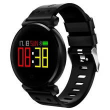 Shzons K2 0,95 дюйма, oled 3D Arc HD красочные Экран смарт-браслет Поддержка крови Давление сердечного ритма шагомер, отслеживание сна