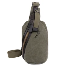 Manjianghong Bag Summer Leisure Fashion Small Crossbody Bag Man Messenger Bag Canvas 1269