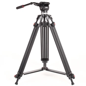 

JIEYANG JY0508 JY-0508 Professional Tripod Camera Tripod for Video Dslr 5KG Load Tripod with Fluid Head Damping for Video