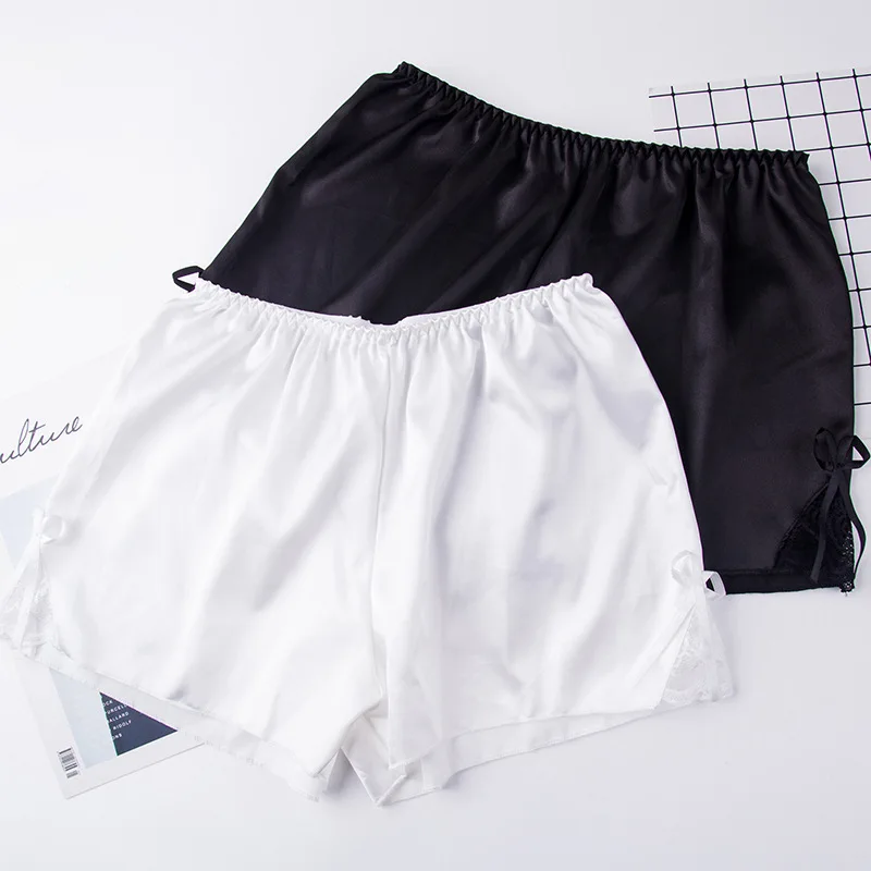

Women Underwear Soft Cotton Seamless Safety Short Pants Summer Under Skirt Shorts Modal Ice Silk Breathable Short Tights