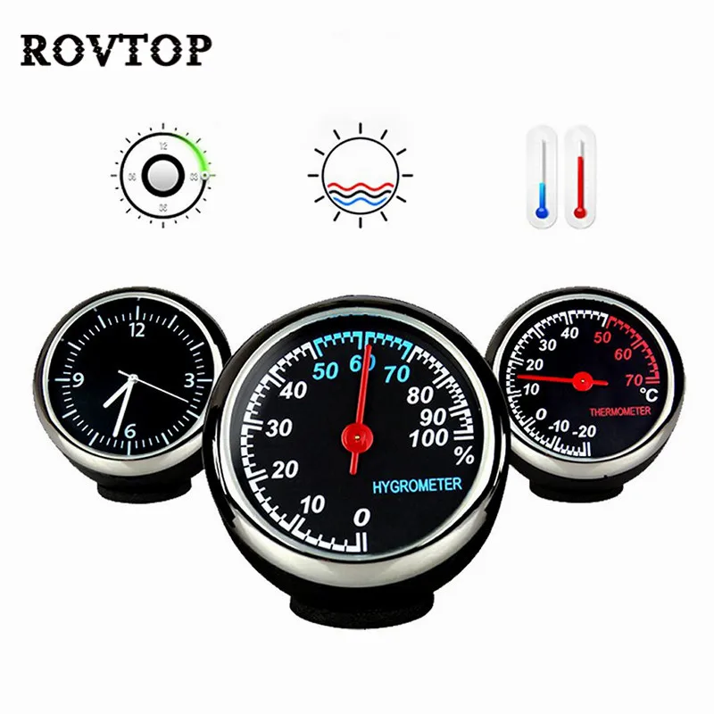 Table Classic Car Dashboard Digital Clock Auto Watch Automotive