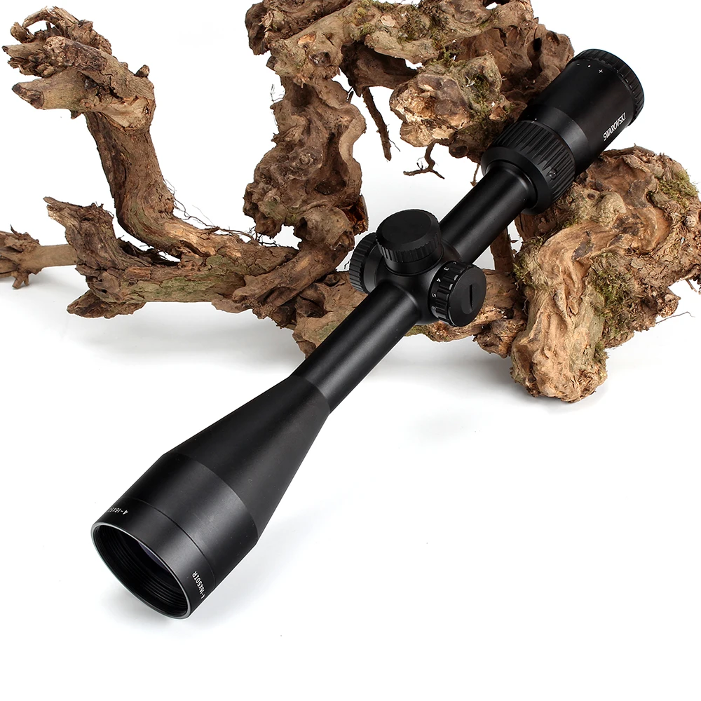 Китай SWAROVSKl 4-16X50 IR Riflescope F191 с красной подсветкой Стекло гравированное сетка башенки сброс полный размер охотничьи прицелы