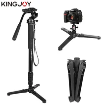 Kingjoy MP3008+ KH-6750 профессиональный монопод Dslr для всех моделей камеры штатив Стенд Para Movil гибкий Tripe Stativ SLR DSLR