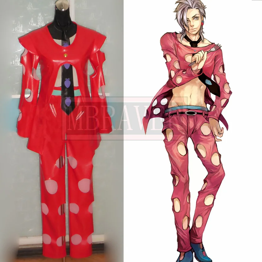 JoJo's Bizarre Adventure Pannacotta Fugo Customized Uniforms Cosplay Costume Free Shipping | Тематическая одежда и