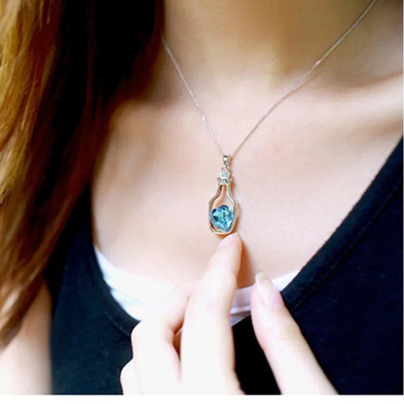 

Wholesale 3 colors Necklace love Pendants Jewellery & Jewerly Necklace Women Fashion Jewelry
