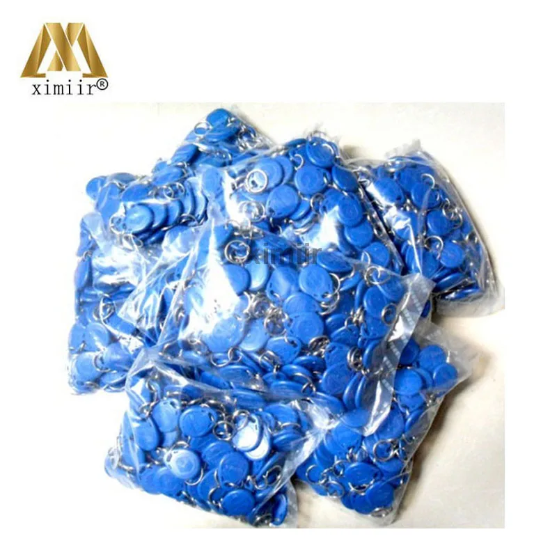 

50PCS/LOT 125KHZ rfid card TK4100 chip keytag hotel door access control card reader keytag